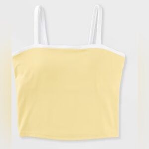 All in Motion Yellow Camisole Top